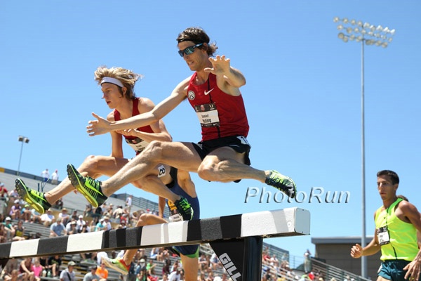 Evan Jager and Dan Hulting Training Partners
