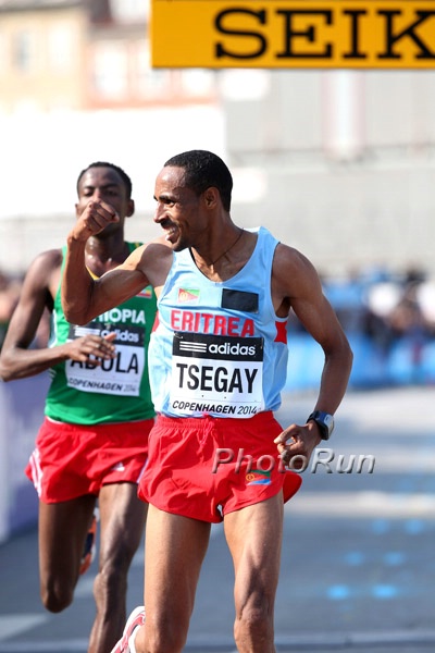 Fist Pump from Tsegay