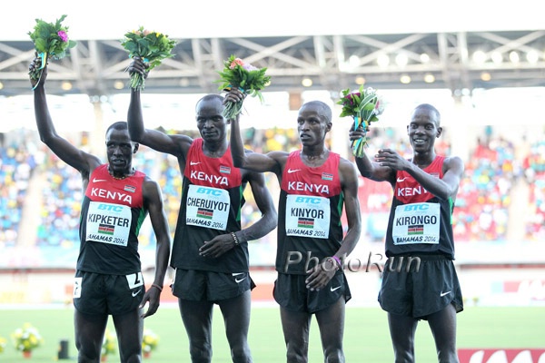 Kenyan Men Gold 4x800