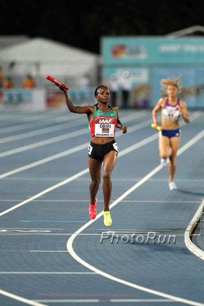 Hellen Obiri Gold