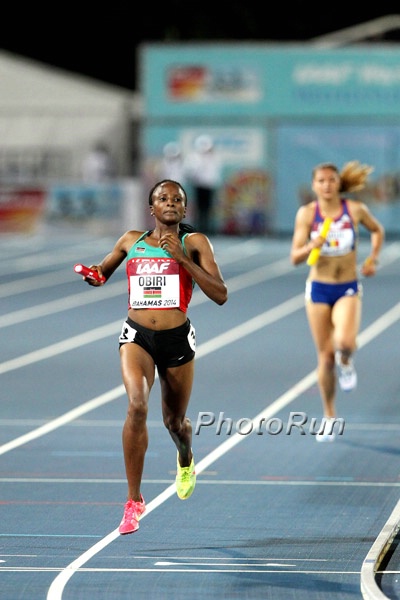 Hellen Obiri 4x1500