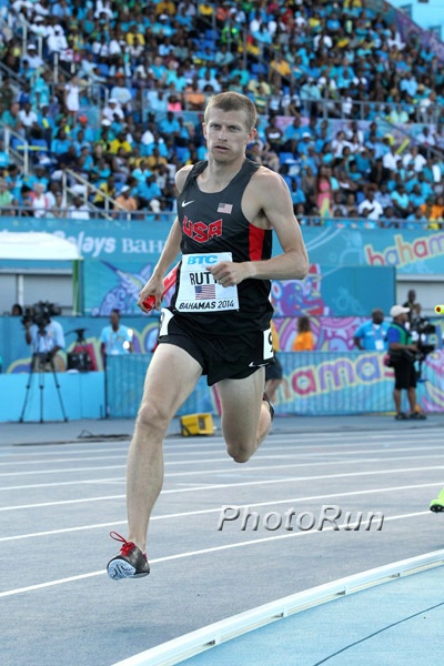 Michael Rutt in Men's 4x800