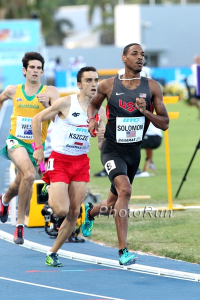 Duane Solomon Leading Fight for Silver