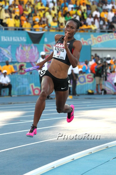 Joanna Atkins 4x400 Anchor