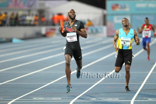 Lashawn Merritt Cruses the Bahamas Hopes