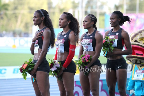 US Women 4x400
