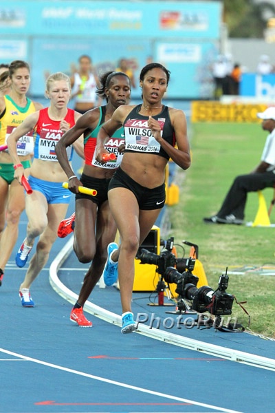 Ajee Wilson's 3rd Leg Was Key