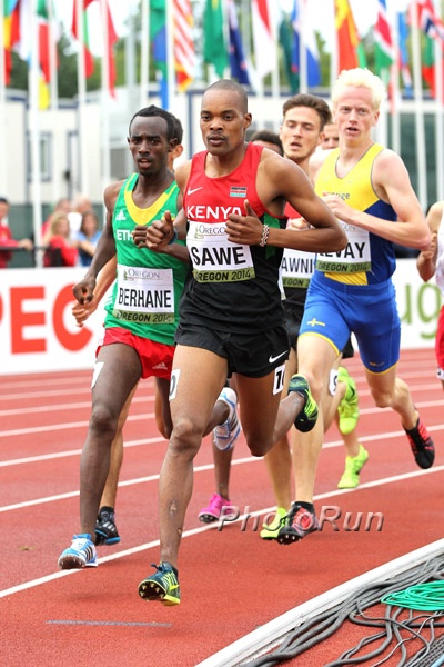 Jonathan Sawe in 1500 Qualifying