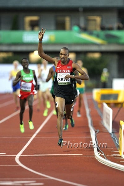 Jonathan Sawe 1500m Junior Gold