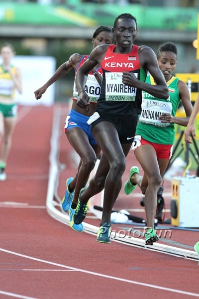 Women's 800m Margaret Wambui