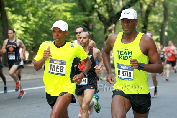 Meb Kelezighi in 40+ Race