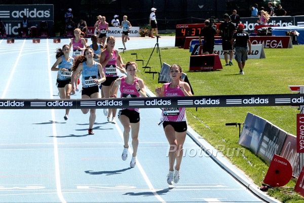 Christina Aragon Wins Girls Dream Mile