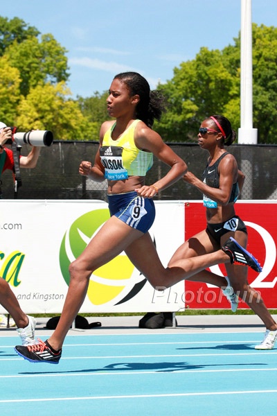 Ajee Wilson in Women's 800