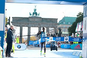 Eliud Kipchoge 2015 Berlin Marathon Champ
