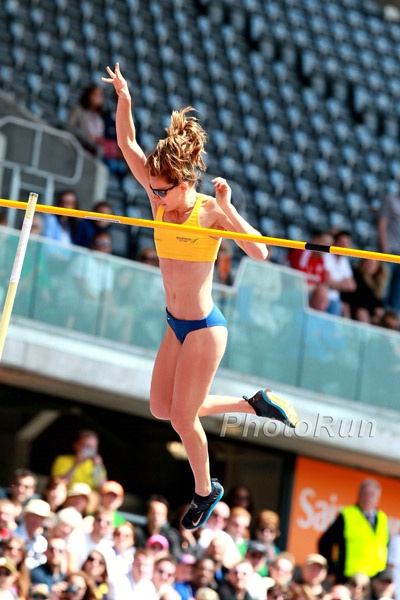 Fabiana Murer won the Vault