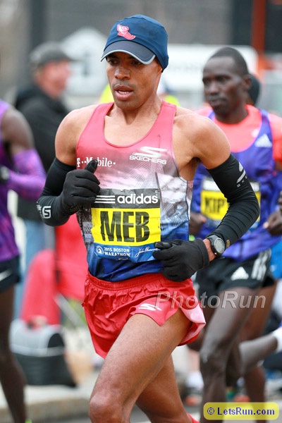 Defending Champ Meb Keflezighi