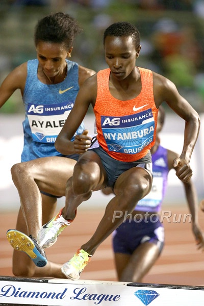 Virginia Nyambura in Women's Steeple