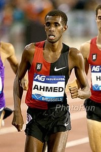 Mo Ahmed 13:10.00 New Canadian Record