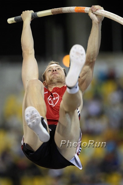 Carlo Paech 2nd Place in Pole Vault