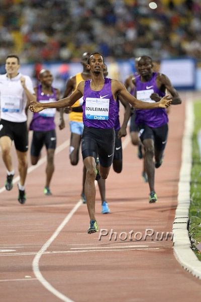 Ayanleh Souleiman Dominated the 800