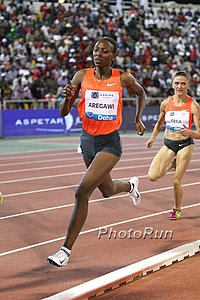 Abeba Aregawi Struggled