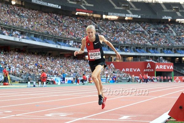 Evan Jager Leans for 8:00.43 American Steeplechase Record