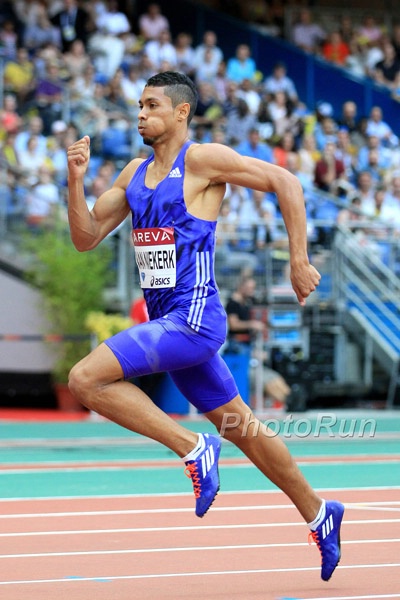 Wayde van Niekerk 43.96 Joined the Sub 44 Club