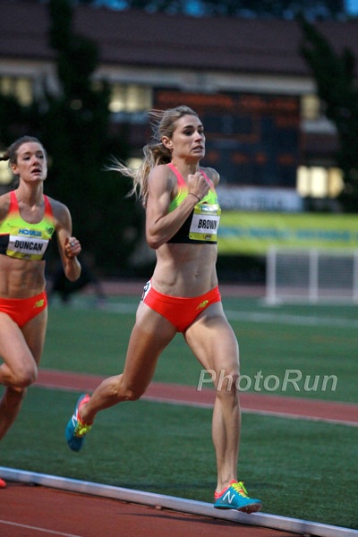 Sarah Brown Won Heat 2