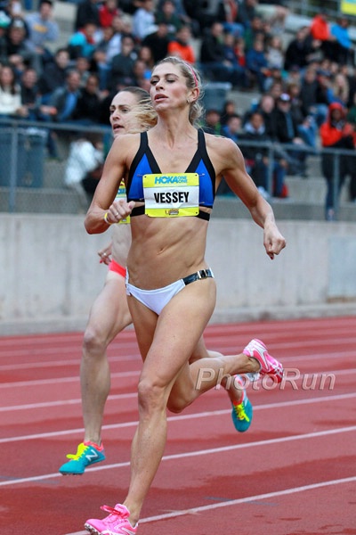 Maggie Vessey Edges Simpson by .09