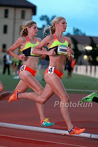 Emma Coburn 6th in Heat 2