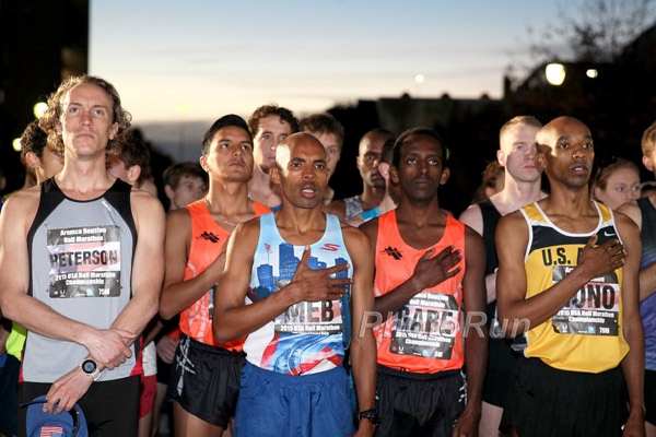 Meb Keflezighi Before the Start