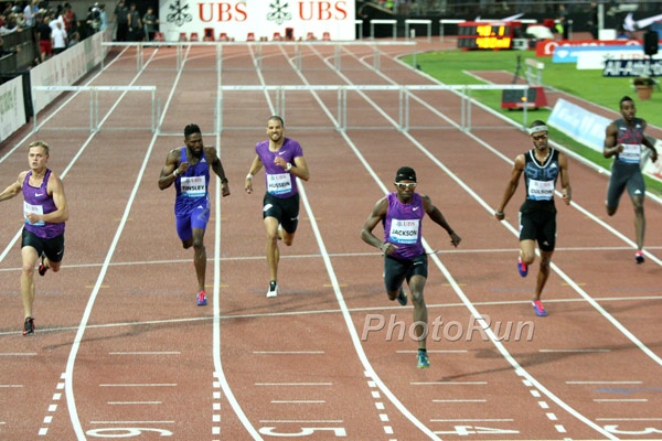 Batman Wins 400m Hurdles