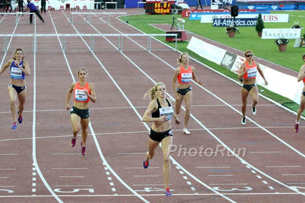 Sara Petersen Wins 400m Hurdles
