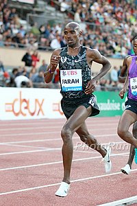 Mo Farah in the Men's 5000m
