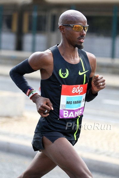 Mo Farah Chases