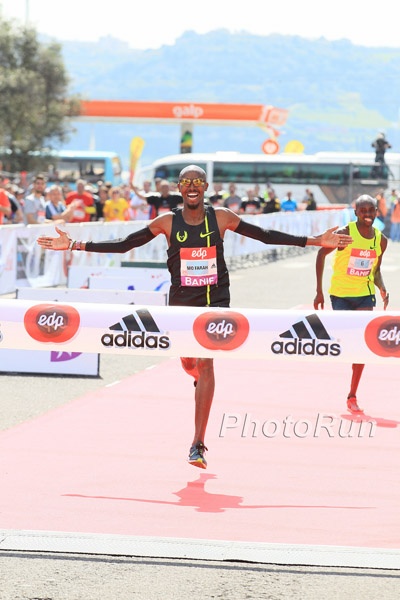 Mo Farah Over Micah Kogo
