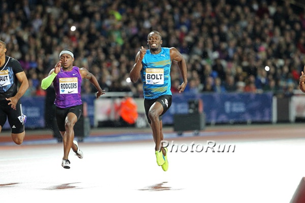 Usain Bolt Was The Main Attraction on Friday