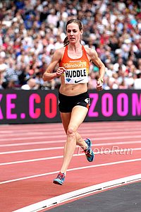 Women's 5000m: Molly Huddle Opened a Big Lead