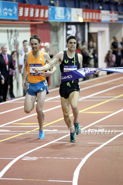 Centrowitz Outlasts Willis