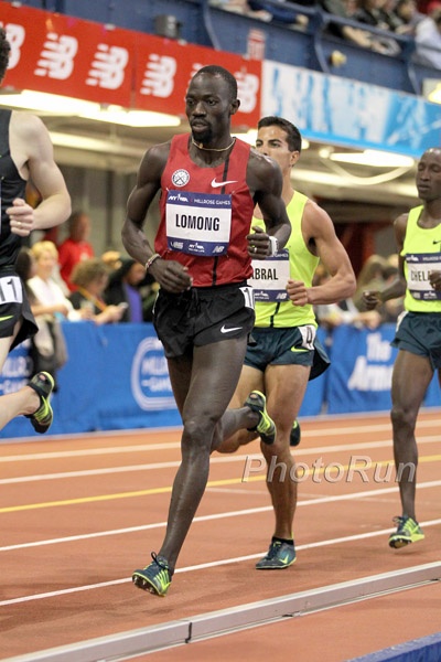 Lopez Lomong in 5000m