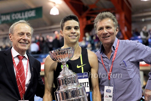 Norb Sanders, Matt Centrowitz, and Eamonn Coghlan