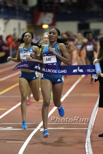 Ajee Wilson Repeated in 800m