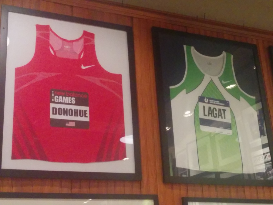 Bernard Lagat Jersey on Right