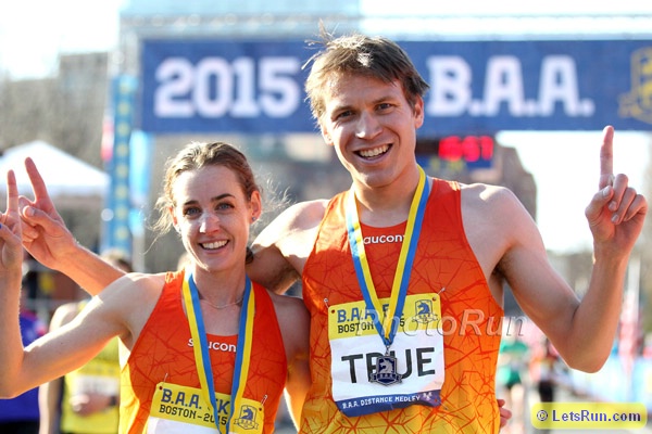 Molly Huddle and Ben True Your New Record Holders
