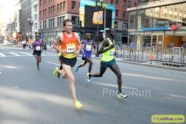 Ben True and Stephen Sambu Battling