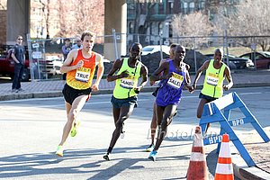 Ben True, Stephen Sambu and Daniel Salel