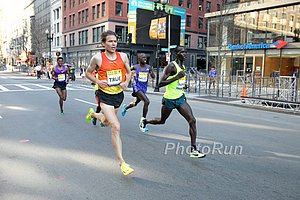 Ben True and Stephen Sambu Battling