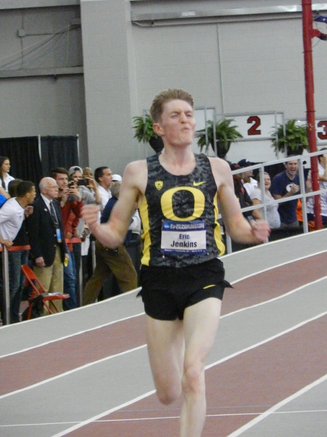 Eric Jenkins Celebrates NCAA Title #1