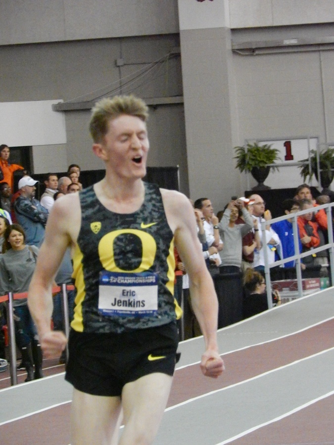 Eric Jenkins NCAA 5000m Champion