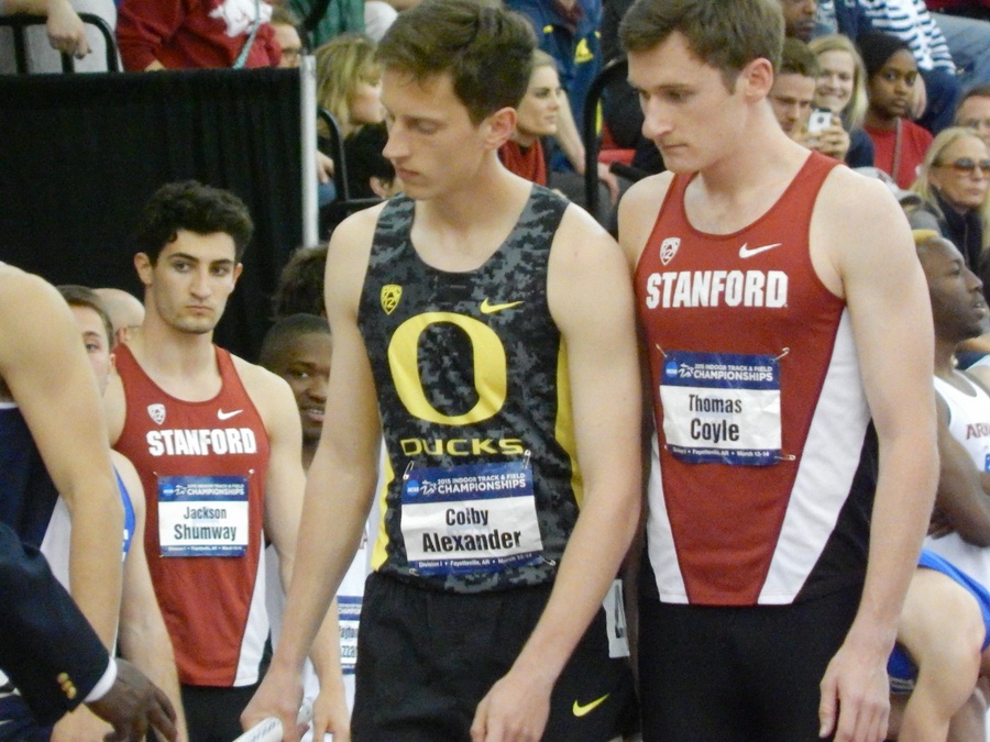 Men's DMR and Colby Alexander Going First for Oregon